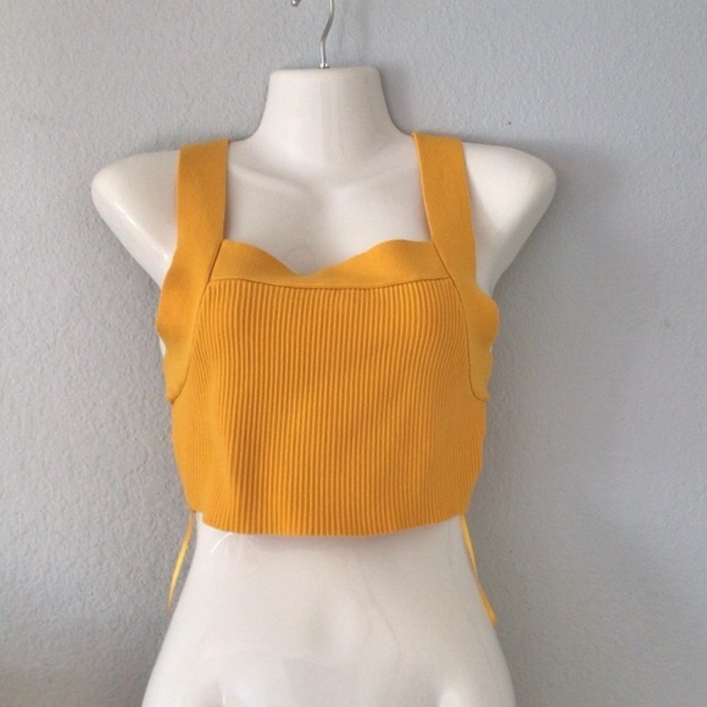 House Of Harlow Ribbed Knit Top